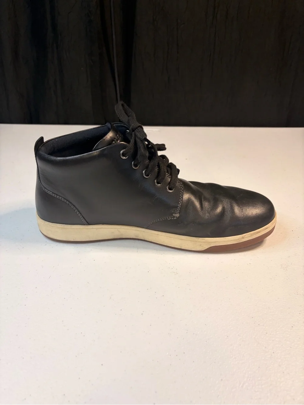 Cole Haan Men's Black Leather Chukka Boots Sneakers Casual Shoes Men's Size 11